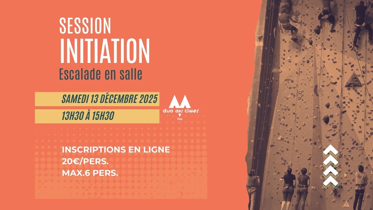 Session découverte de l'escalade à Duo des cimes